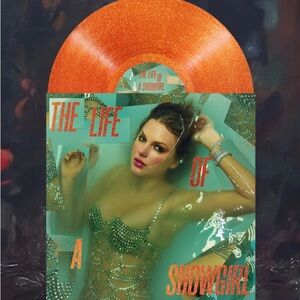 The Life of a Showgirl: Sweat and Vanilla Perfume Portofino Orange Glitter Vinyl